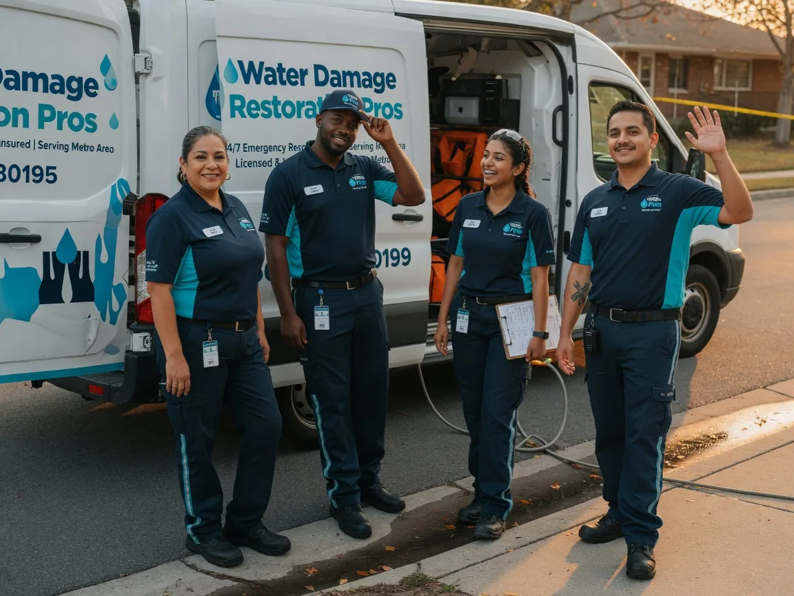 Water Damage Restoration company in Pledger, TX